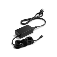 Adaptateur secteur HP 65 W USB-C LC - Chargeur USB-C 65 W avec charge rapide HP - Compatible avec les ordinateurs portables HP