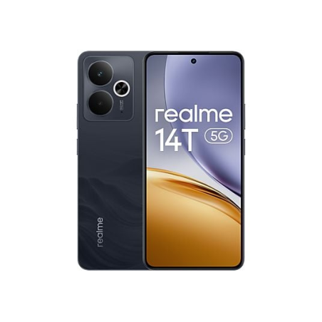 Smartphone Realme 14T 5G - Écran AMOLED 6,67" 120 Hz - 8 Go de RAM - 256 Go de stockage - Double caméra 50 MP + 2 MP avec