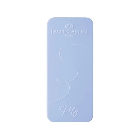 Stylo bille et plume Faber-Castell Poly Pen - Bleu clair

