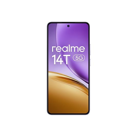Smartphone Realme 14T 5G - Écran AMOLED 6,67" 120 Hz - 8 Go de RAM - 256 Go de stockage - Double caméra 50 MP + 2 MP avec