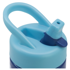 Gourde Safta Stitch Sweet 410 ml - PVC sans BPA - Valve de vidange - Poignée supérieure - Bouchon à vis - 74 x 64 x 178 mm