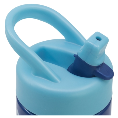 Gourde Safta Stitch Sweet 410 ml - PVC sans BPA - Valve de vidange - Poignée supérieure - Bouchon à vis - 74 x 64 x 178 mm