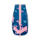 Trousse de toilette Safta Blackfit8 Papillons 5L - Fermeture éclair - Poignée latérale - Compatible trolley - Poche intérieure