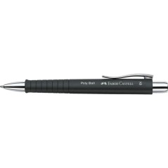 ✅ Présentoir Faber-Castell Poly avec 12 stylos à bille Poly et 16 stylos-plume Poly Pen - Clip en métal - Cou en stock