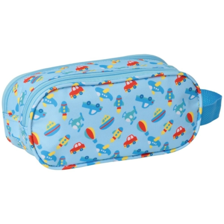 Sac de voyage Safta tout usage - Fermeture éclair - Poignée latérale - Bleu clair