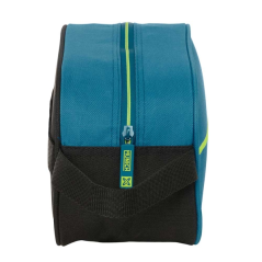 Trousse de toilette Safta Munich Land 5L - Fermeture éclair - Poignée latérale - Compatible trolley - 260 x 120 x 150 mm - Bleu