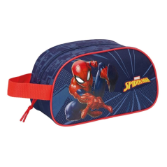 Trousse de toilette Safta Spider-Man 5L - Fermeture éclair - Poignée latérale - Compatible avec les valises à roulettes - 260 x