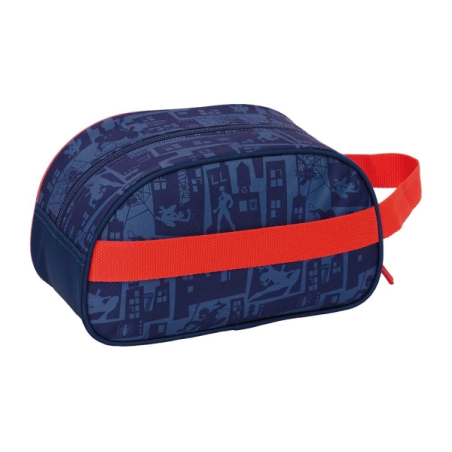 Trousse de toilette Safta Spider-Man 5L - Fermeture éclair - Poignée latérale - Compatible avec les valises à roulettes - 260 x