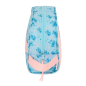 Trousse de toilette Safta Stitch Ohana 5L - Fermeture éclair - Poignée latérale - Compatible trolley - Poche intérieure - 280 x