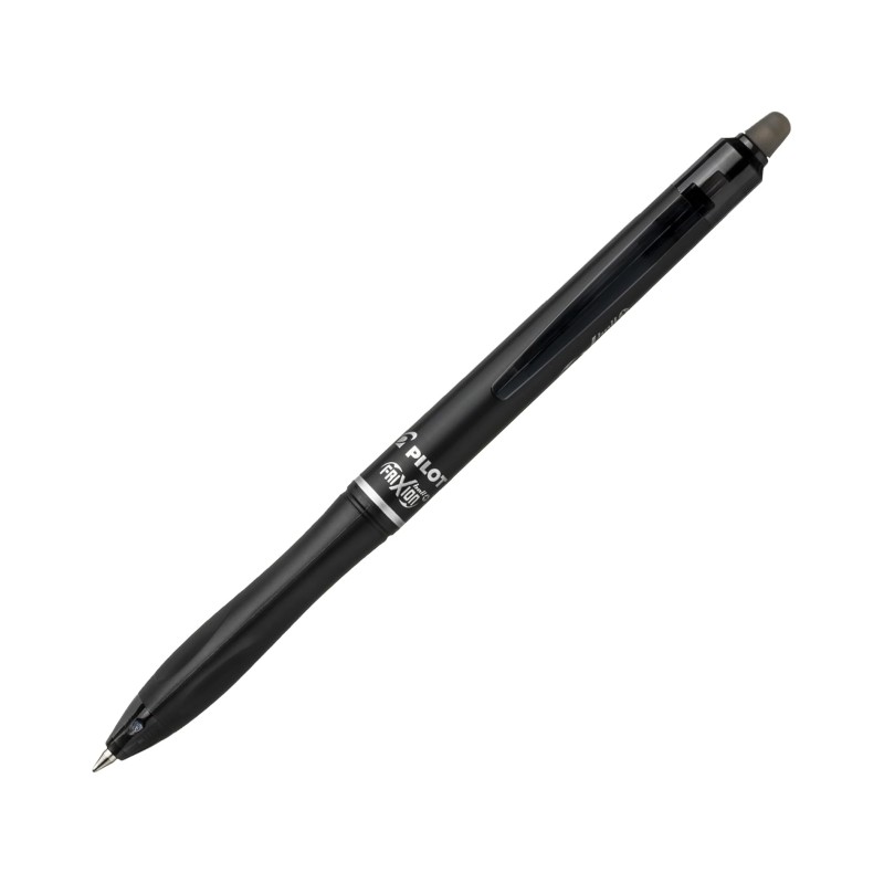 Stylo effaçable noir Pilot Frixion Ball Plus 0,7 mm x12 - Rechargeable