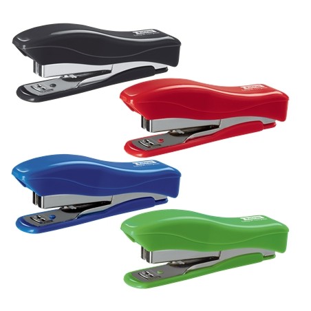 ✅ LOT de 10 Agrafeuse recyclée Petrus 200 Liliput + 1 boîte de 1 000 agrafes 23/6 - Jusqu'à 12 feuilles - Agr en stock