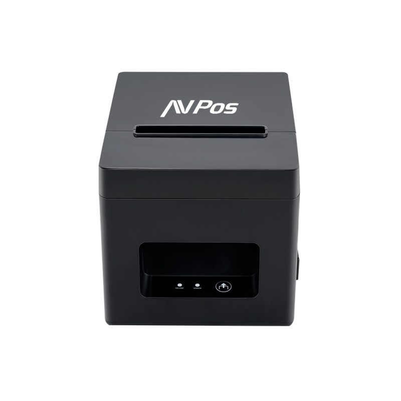 Imprimante thermique de tickets AVPos AVP-TC21NET - Vitesse 200 mm/s - Découpe automatique partielle - USB et LAN - Couleur