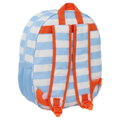 Sac à dos Safta Bluey 3D - Lumières LED intégrées - Poche latérale - Bretelles rembourrées - Poignée supérieure - 27 x 10 x 33