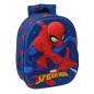 Sac à dos Safta Spider-Man 3D - Lumières LED - Porte-bouteille - Bretelles rembourrées - Poignée supérieure - 8,64 L - 270 x