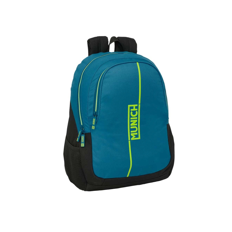 Sac à dos Safta Munich Land adaptable à une valise à roulettes - Porte-bouteille - Deux grands compartiments - Double poignée