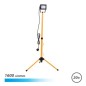 Projecteur LED Elbat avec trépied 20W - 1600 Lumens - Lumière froide 6500K - Câble 3m - IP65 pour usage extérieur