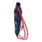 Sac plat Safta Spider-Man - Poche zippée - Fermeture à cordon - 3 L - Léger et compact - 260 x 10 x 340 mm - Bleu marine