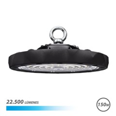 ✅ Plafonnier LED UFO Elbat - Puissance : 150W - Lumens : 22500 - Lumière froide : 6500K - AC 100-240V - Diamèt en stock
