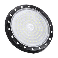 Plafonnier LED UFO Elbat - Puissance : 150W - Lumens : 22500 - Lumière froide : 6500K - AC 100-240V - Diamètre : 28,6cm - Angle