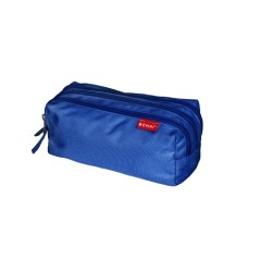 ✅ Trousse à crayons Enri Enri avec 3 compartiments - Fermetures à glissière - Fabriquée en polyester - Coule en stock