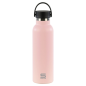 Bouteille isotherme Safta 600 ml - Acier inoxydable - Poignée supérieure - Rose
