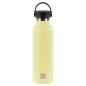 Bouteille isotherme Safta 600 ml - Acier inoxydable - Poignée supérieure - Jaune