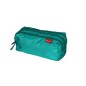 Trousse à crayons Enri à 3 compartiments - Fermetures à glissière - En polyester - Couleur bleu sarcelle