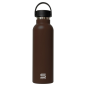 Bouteille isotherme Safta 600 ml - Acier inoxydable - Poignée supérieure - Marron