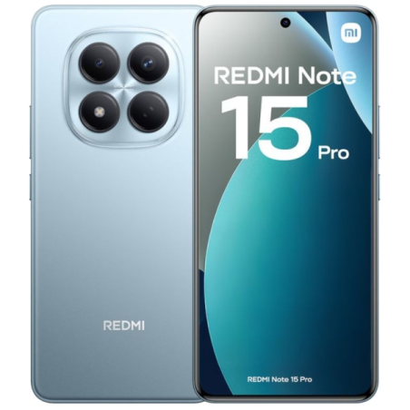 Smartphone Xiaomi Redmi Note 15 Pro - Écran AMOLED 6,77" 120 Hz - 8 Go de RAM - 256 Go de stockage - Double caméra arrière 200