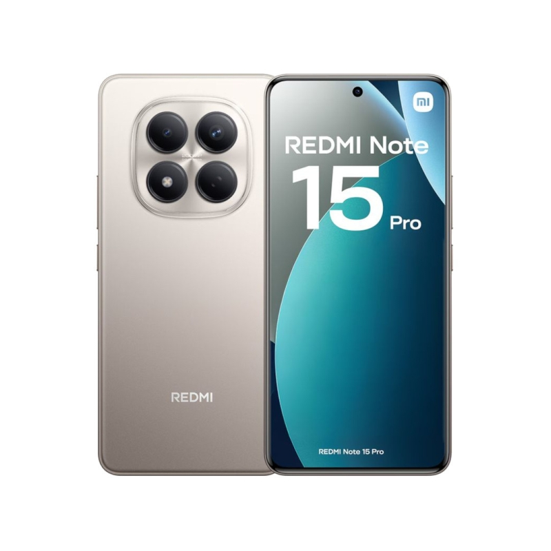 Smartphone Xiaomi Redmi Note 15 Pro - Écran AMOLED 6,77" 120 Hz - 8 Go de RAM - 256 Go de stockage - Double caméra 200 MP avec