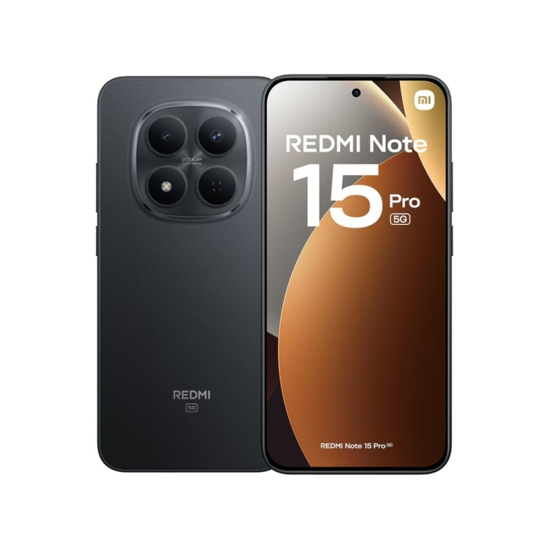 Xiaomi Redmi Note 15 Pro 5G - Smartphone avec écran AMOLED 6,83" 120 Hz, 12 Go de RAM et 512 Go de stockage, double caméra 200