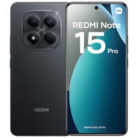 Smartphone Xiaomi Redmi Note 15 Pro - Écran AMOLED 6,77" 120 Hz - 8 Go de RAM - 256 Go de stockage - Double caméra 200 MP avec