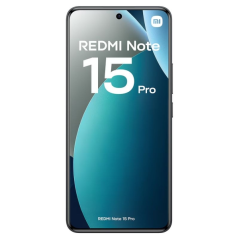 Smartphone Xiaomi Redmi Note 15 Pro - Écran AMOLED 6,77" 120 Hz - 8 Go de RAM - 256 Go de stockage - Double caméra 200 MP avec