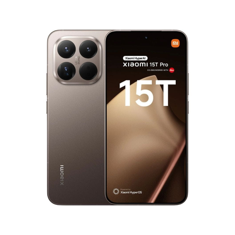 Smartphone Xiaomi 15T Pro - Écran AMOLED 6,83" 1,5K 144 Hz - 12 Go de RAM - 1 To de stockage - Triple caméra Leica (50 Mpx