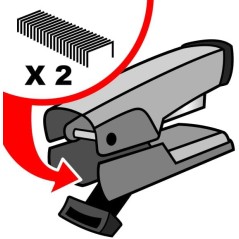 ✅ Agrafeuse de bureau en métal Maped Half Strip A-3545 - Jusqu'à 25 feuilles à la fois - Prend en charge les en stock