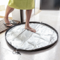 Tapis de vestiaire et sac imperméable 2 en 1 Innovagoods Gymbag - Surface imperméable - Fermeture rapide par cordon de serrage