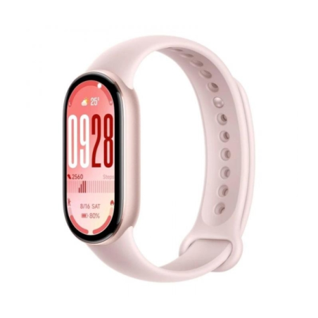 Bracelet connecté Xiaomi Smart Band 10 Rose Mystique - Écran AMOLED 1,72" - 1500 nits - Plus de 150 modes sportifs - Moniteur