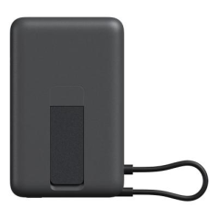 Batterie externe magnétique Xiaomi 10 000 mAh avec support intégré - Chargement sans fil magnétique - 20 W max - USB-C