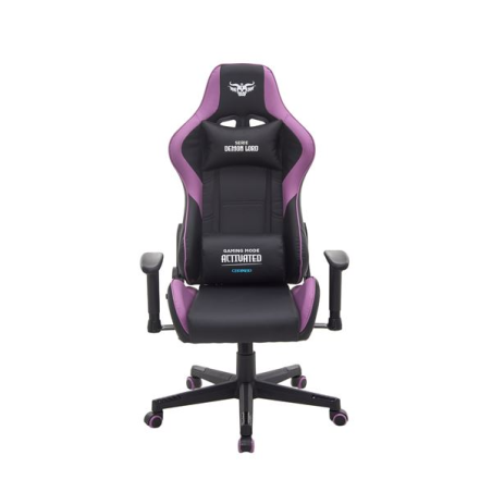 Fauteuil gaming Cromad Demon Lord Series - Structure robuste - Revêtement en similicuir de haute qualité - Hauteur réglable par