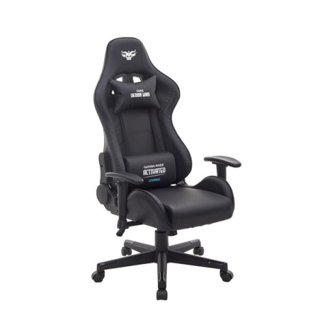 Fauteuil gaming Cromad Demon Lord Series - Structure robuste - Revêtement en similicuir de haute qualité - Hauteur réglable par