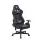 Fauteuil gaming Cromad Demon Lord Series - Structure robuste - Revêtement en similicuir de haute qualité - Hauteur réglable par