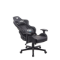 Fauteuil gaming Cromad Demon Lord Series - Structure robuste - Revêtement en similicuir de haute qualité - Hauteur réglable par