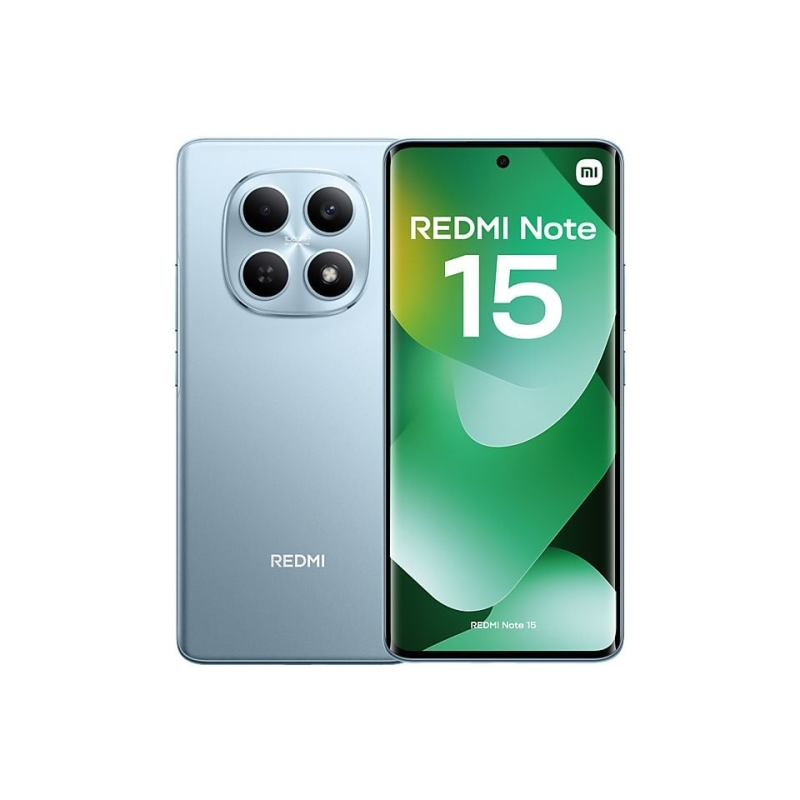 Smartphone Xiaomi Redmi Note 15 - Écran 6,77" - 8 Go de RAM - 256 Go de stockage - Appareil photo principal 108 MP - Batterie