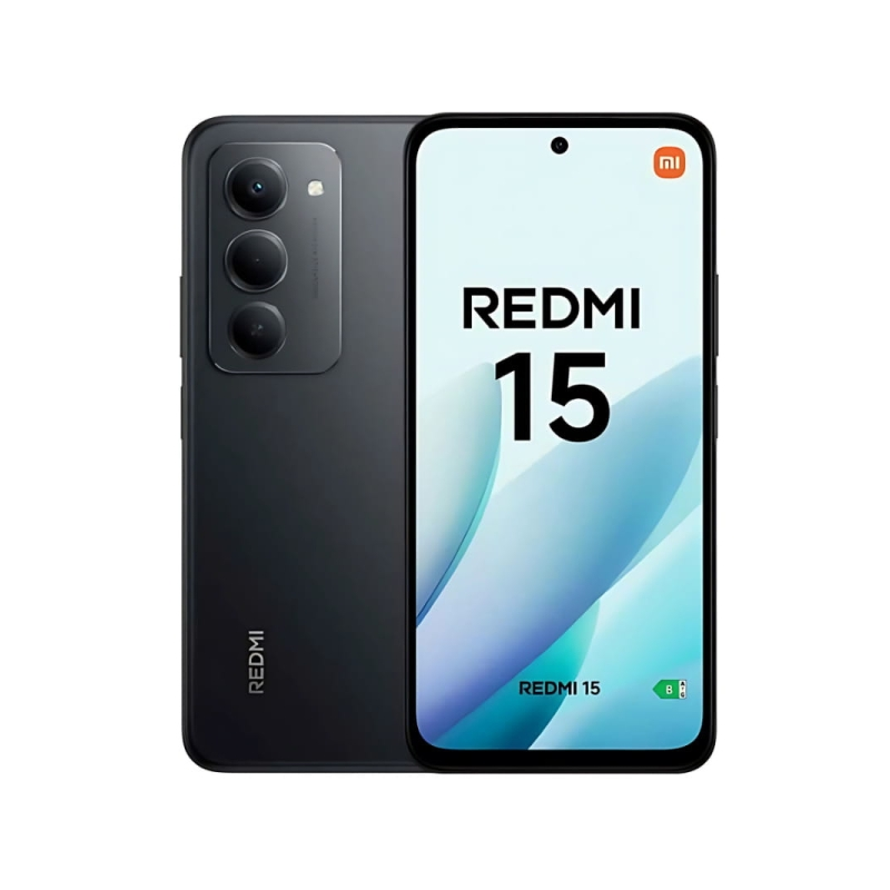 Smartphone Xiaomi Redmi 15 - Écran 6,9" - 8 Go de RAM - 256 Go de stockage - Appareil photo principal 50 MP - Batterie 7000 mAh