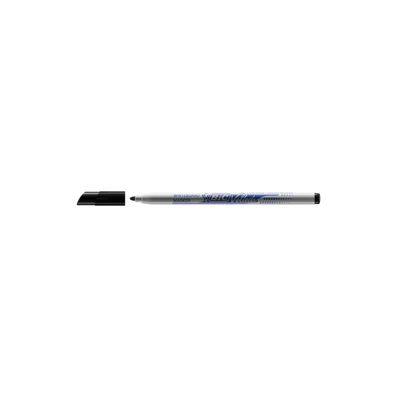 Marqueurs tableau blanc Bic Velleda 1721 pointe fine noir x24 Marqueurs tableau blanc Bic Velleda 1721 pointe fine noir x24