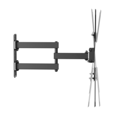 Support mural Aisens WT65TSE-417 ECO pour moniteur/TV - Pivotant et inclinable - 3 points de pivot - De 23" à 65" - Poids