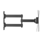 Support mural Aisens WT43TSE-413 ECO pour moniteur/TV - Pivotant et inclinable - 3 points de pivot - De 23" à 43" - Poids