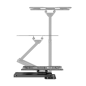 Support mural Aisens WT43TSE-413 ECO pour moniteur/TV - Pivotant et inclinable - 3 points de pivot - De 23" à 43" - Poids