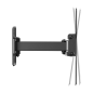 Support mural Aisens WT43TSE-411 ECO pour moniteur/TV - Pivotant et inclinable - 2 points de pivot - De 23" à 43" - Poids
