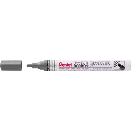 marqueur peinture Pentel pointe grise